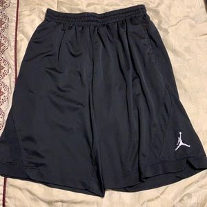 XL Jordan basketball shorts, black